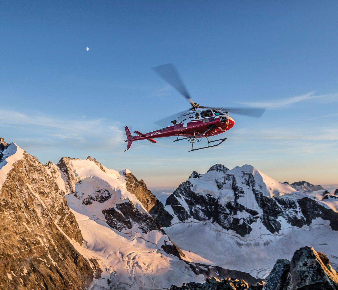 Helicoptere-Swiss-helico Transport par hélicoptère